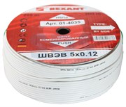 Провод Rexant ШВЭВ 3х0,12 (200 м)
