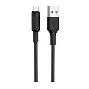 Кабель Hoco X25 Soarer charging data cable for Micro-USB