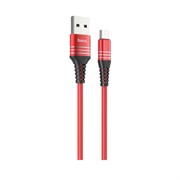 Кабель Hoco U46 Tricyclic silicone charging data cable for Micro