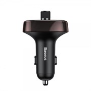 Автомобильное зарядное устройство с FM-тюнером, Baseus Baseus T typed Bluetooth MP3 charger with car holder (CCALL-TM12)