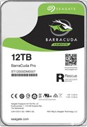 Внутренний жесткий диск HDD  Seagate 12TB  BarraCuda Pro, SATA-III, 7200 RPM, 256 Mb, 3.5''