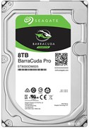 Внутренний жесткий диск HDD  Seagate  8TB  BarraCuda Pro, SATA-III, 7200 RPM, 256 Mb, 3.5''