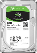 Внутренний жесткий диск HDD  Seagate  6TB  BarraCuda Pro, SATA-III, 7200 RPM, 256 Mb, 3.5''