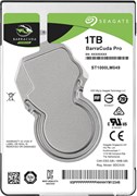 Внутренний жесткий диск HDD  Seagate   1TB  BarraCuda Pro, SATA-III, 7200 RPM, 128 Mb, 2.5''