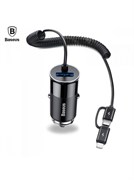Автомобильное зарядное устройство Baseus Enjoy Together 2-in-1 Car Charger (CCALL-EL01)