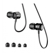 Универсальные наушники с микрофоном Baseus Encok Wire Earphone H04 Черный  (NGH04-01)