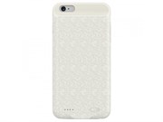 Чехол-аккумулятор Baseus Plaid Backpack Power Bank Case 2500MAH For iPhone6/6S Белый (ACAPIPH6-BJ02)
