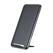Беспроводная зарядка Baseus Three-coil Pad (With desktop holder)  (WXHSD-B01)