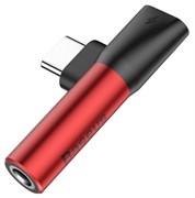 Переходник Baseus L41 USB Type-C - AUX 3.5мм+USB Type-C (CATL41-91)