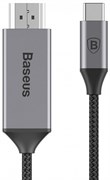 Кабель Baseus Video Type-C Male To HDMI Male Adapter 1.8M (CATSY-0G)