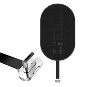 Конвертер для беспроводной зарядки Baseus Microfiber для MicroUSB (WXTE-C01)
