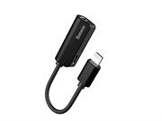 Аудиоадаптер Baseus L32 IP Male to 3.5mm+IP Female Adapter, Черный (CALL32-01)