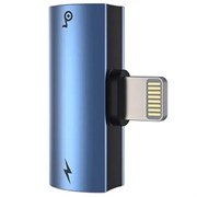 Аудио-адаптер переходник Baseus L46 Audio Adapter Lightning to 2x Lightning (CAL46-03)