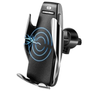 Автомобильный держатель с функцией беспроводной зарядки Kingleen Car Wireless Charger S400