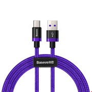 Кабель Baseus Purple Gold Red HW flash charge cable USB For Type-C 40W 1M (CATZH-A05)