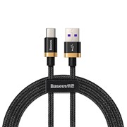 КабельBaseus Purple Gold Red HW flash charge cable USB For Type-C 40W 1M (CATZH-AV1)