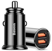 Автомобильное зарядное устройство Baseus Circular Dual QC3.0 (CCALL-YD01)