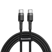 Кабель Baseus Cafule Series Type-C PD2.0 60W Flash charge Cable (20V 3A) 2M (CATKLF-HG1)