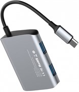 Хаб Baseus Enjoyment series Type-C to 2 x USB 2.0+USB 3.0 HUB Adapter (CATSX-A0G)