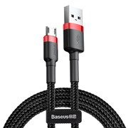 Кабель Baseus Cafule Cable USB For Micro 2.4A 1M (CAMKLF-B91)