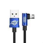Кабель Baseus MVP Elbow Type Cable USB For Micro 1.5A 2M (CAMMVP-B03)