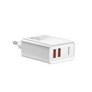 Сетевое зарядное устройство Baseus Speed Dual QC3.0 2xUSB 30W (CCFS-E02)