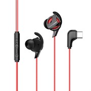 Универсальные наушники с микрофоном Baseus GAMO Type-c Wired Earphone C15 (NGC15-91)