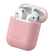 Чехол для Airpods Baseus Ultrathin Series Silica Gel Protector for Airpods 1/2 (WIAPPOD-BZ04)