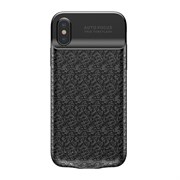 Чехол-аккумулятор Baseus Plaid Backpack Power Bank для Apple iPhone X/XS (ACAPIPHX-BJ01)