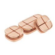 Держатель для проводов Baseus Cross Peas Cable Clip (ACTDJ-0K)