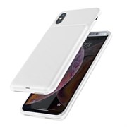 Чехол-аккумулятор Baseus Liquid Silicone Smart Power для iPXS Max 4200 mAh (ACAPIPH65-ABJ02)