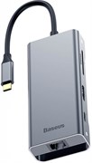 USB-концентратор Baseus Multi-functional HUB, разъемов: 5 (CATXF-0G)