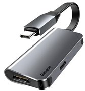 USB-концентратор Baseus Little box (CAHUB-E0G), разъемов: 2