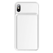 Чехол-аккумулятор Baseus Liquid Silicone Smart Power для iPX/XS 3300 mAh (ACAPIPH58-ABJ02)