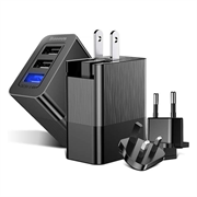 Сетевое зарядное устройство Baseus Duke Universal Travel Charger (EU+UK+US) (CCALL-GJ01)