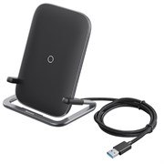 Беспроводная зарядка Baseus Rib Wireless 15W (WXPG-01)