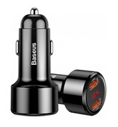 Автомобильное зарядное устройство Baseus Magic Series Dual USB QC (CCMLC20A-01) Black