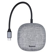Хаб Baseus Fabric Series 7 in 1 Type-C Multifunctional HUB Adapter (CAHUB-DX0G)