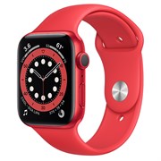 Часы Apple Watch 6 (Корпус из алюминия цвета (PRODUCT)RED - Спортивный ремешок)