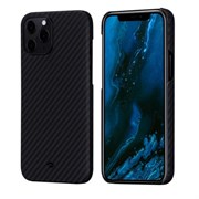Чехол Pitaka MagEZ Case для iPhone 12 Pro 6.1", черно-серый, кевлар (арамид)