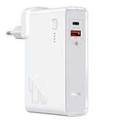 Внешний аккумулятор Baseus GaN power bank 10000 mAh fast wall charger PPS 45W USB-A / USB Typy-C + Кабель USB Type-C 1m (PPNLD-C02)