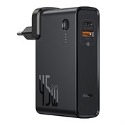 Внешний аккумулятор Baseus GaN power bank 10000 mAh fast wall charger PPS 45W USB-A / USB Typy-C + Кабель USB Type-C 1m (PPNLD-C01)