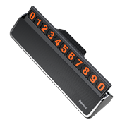 Парковочная карта Baseus Hermit Temporary Parking Number Card  для номера телефона (ACNUM-A0G)