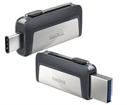 Флеш-накопитель USB  3.1  16GB  SanDisk  Dual Drive  (Type C + Type A)  OTG