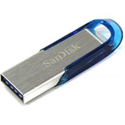 Флеш-накопитель USB 3.0  32GB  SanDisk  Ultra Flair  корпус металл/синий