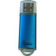 Флеш-накопитель USB  4GB  Smart Buy  V-Cut  синий