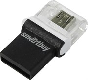Флеш-накопитель USB  32GB  Smart Buy  Poko  OTG  чёрный