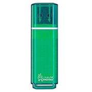Флеш-накопитель USB  64GB  Smart Buy  Glossy  зелёный