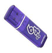 Флеш-накопитель USB 3.0  64GB  Smart Buy  Glossy  темно синий