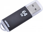 Флеш-накопитель USB 3.0  64GB  Smart Buy  V-Cut  чёрный